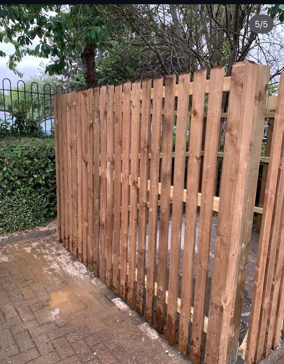 Timber bin storage build — Eastgrove